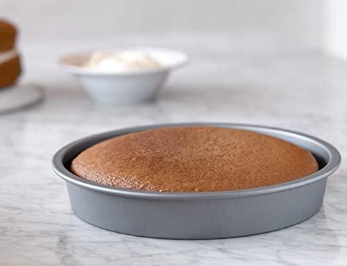 OvenStuff HG368-AZ Nonstick Bakeware 9" Round Cake Pan, Set of 3 - CookCave