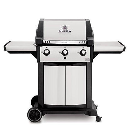 Broil King Signet 320 Cast-Aluminum 3 Burner Natural Gas Grill - CookCave