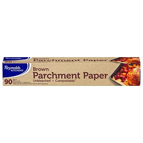 Reynolds Kitchens Brown Parchment Paper Roll, 90 Square Feet - CookCave