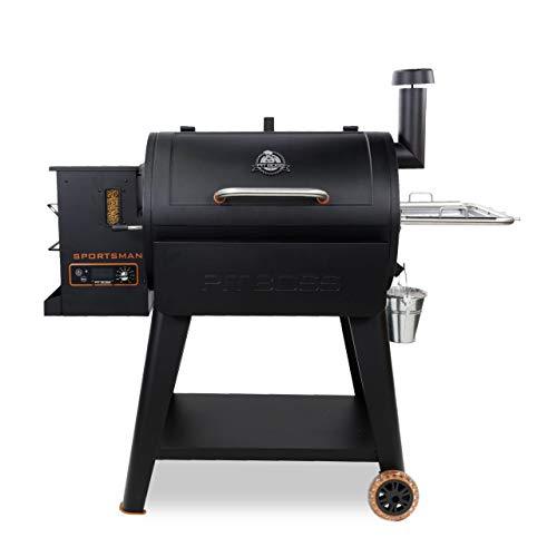 Pit Boss 10537 PB0820SP Wood Pellet Grill, 820 Square Inches, Black - CookCave