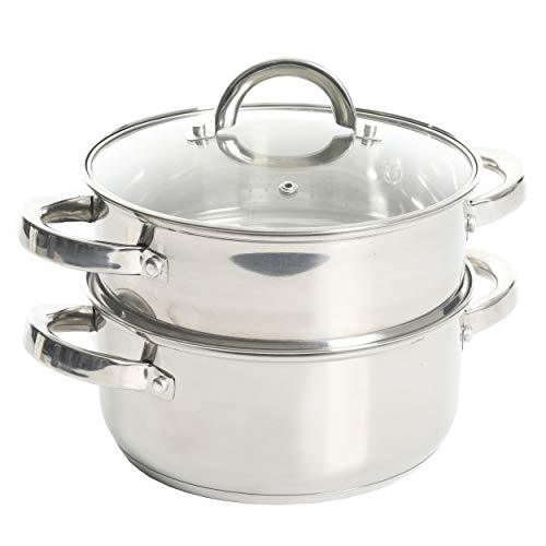 Oster Steamer Stainless Steel Cookware, 3.0-Quart - CookCave