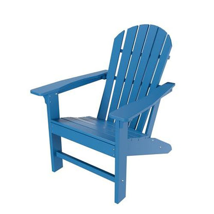 OTSUN Adirondack Chair, Fire Pit Chair Weather Resistant, Ergonomic, Arm Rest, Campfire Chairs, 4 Steps Easy Assembly, Navy Blue - CookCave