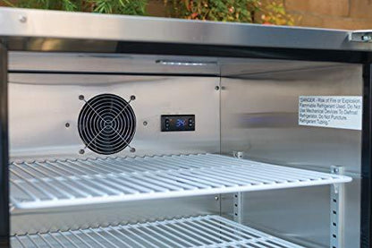 Bull Outdoor Products 13700 Series II Outdoor Refrigerator, Stainless Steel - CookCave