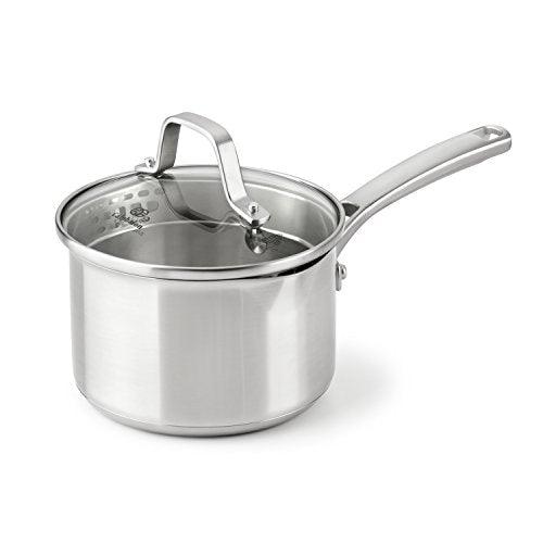 Calphalon Classic Stainless Steel Cookware, Sauce Pan, 1 1/2-quart - CookCave