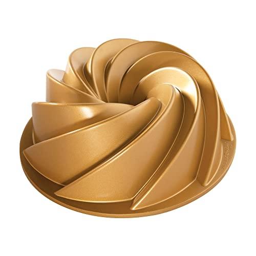 Nordic Ware Heritage Bundt Pan, One, Gold - CookCave