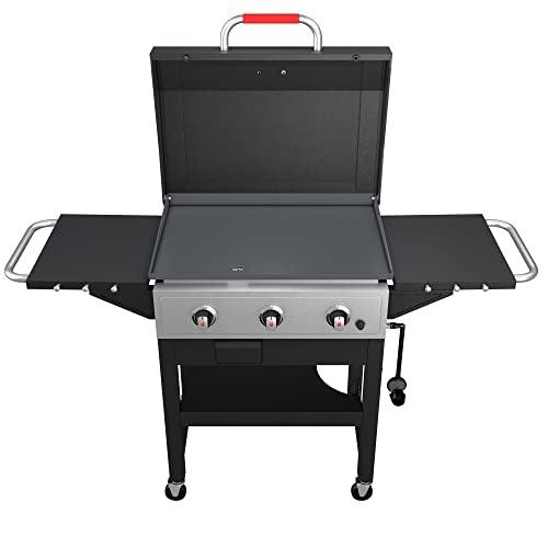 Char-Broil Convective 3-Burner Cart Propane Gas Stainless Steel Griddle - 463259023 - CookCave