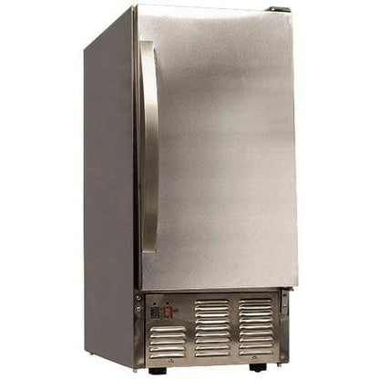 EdgeStar OIM450SS Outdoor Undercounter Clear Ice Maker - Stainless Steel - CookCave