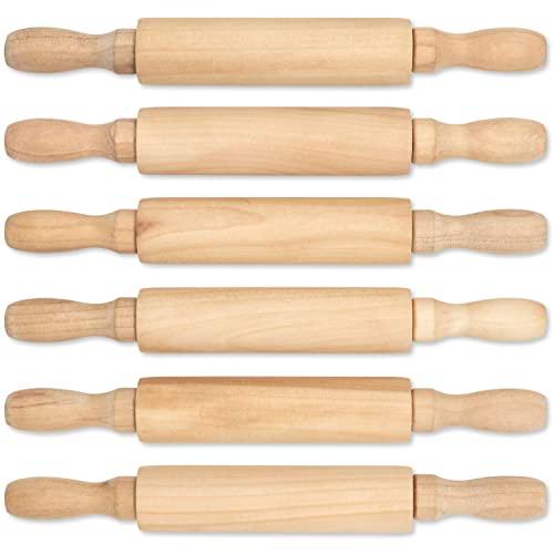 Sensationally OT - Mini Wooden Rolling Pin with a coating, this non stick rolling pin can be use for art & crafting, cooking, play doh, sensory play - CookCave