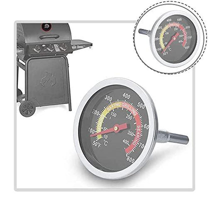 BBQ Thermometer Durable Barbecue Temperature Gauge Solid Roasting Thermometers for Kitchen - CookCave
