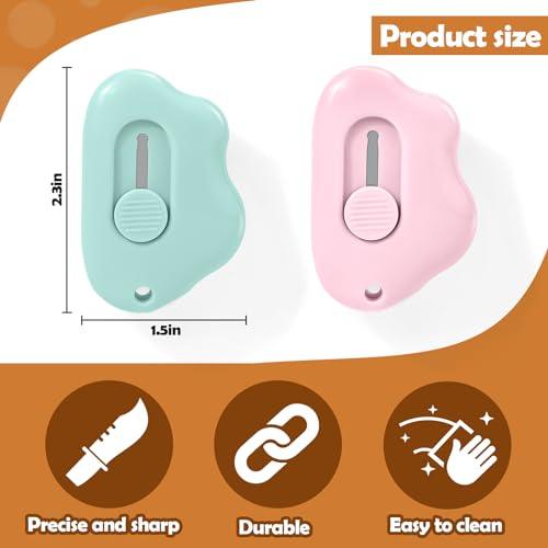 Vodolo Bread Lame Dough Scoring Tool,2PCS Sourdough Bread Scorer,Bread Making Razor for Homemade Bread with Scoring Patterns Booklet - CookCave