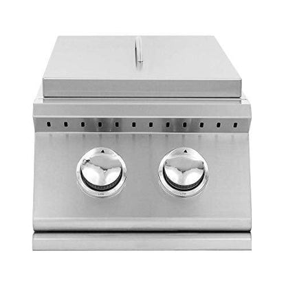 Summerset Sizzler Series Built-In Double Side Burner, Natural Gas - CookCave