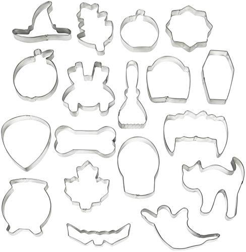 Wilton Halloween Metal Cookie Cutter Set, 18-Piece - CookCave