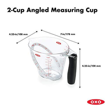 OXO Good Grips 2-Cup Angled Measuring Cup - CookCave