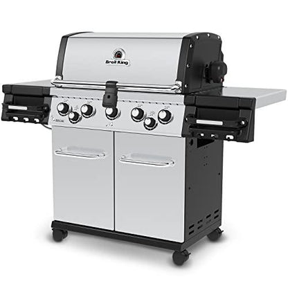 Broil King 958344 Regal S 590 Pro Gas Grill, 5-Burner, Stainless Steel - CookCave