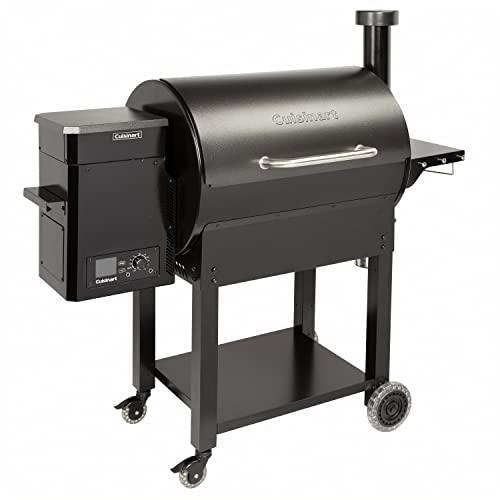 Cuisinart CPG-700 Grill and Smoker, 52"x24.5"x49.3", Deluxe Wood Pellet Grill & Smoker - CookCave