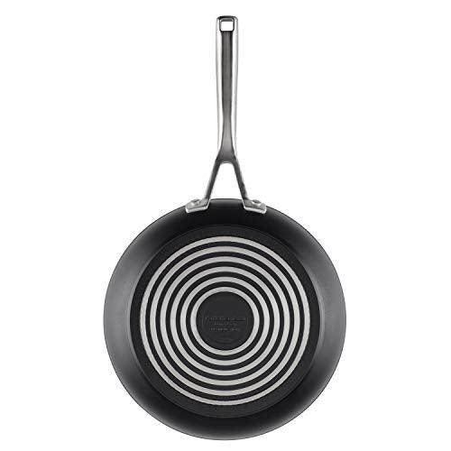 KitchenAid Hard Anodized Induction Nonstick Fry Pan/Skillet with Lid, 10 Inch, Matte Black - CookCave