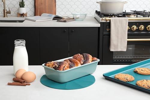 Larder & Vine Bakeware Set - PFAS/PFOS/PTFE Free, Heavy Duty Aluminized Steel with Ceramic Finish, Includes Sheet Pans, Loaf Pan, Muffin Tins, Round Pan, Square Pan, Roasting Pan (Bondi) - CookCave