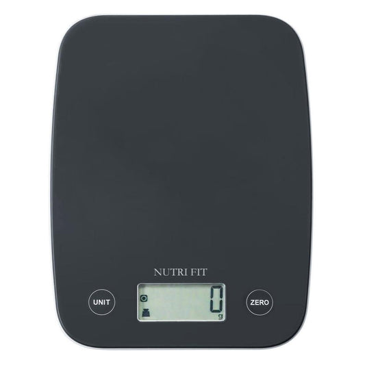 NUTRI FIT Digital Food Scale, 11lb Kitchen Scale Digital Weight, Cooking Scale for Food Ounces and Grams, 4 Units with 0.1oz/1g Precision, LCD Display with Tare Function - CookCave