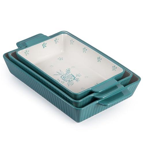 Wisenvoy Baking Dish Casserole Dish Ceramic Casserole Dishes For Oven Lasagna Pan Bakeware Sets Baking Dish Set - CookCave