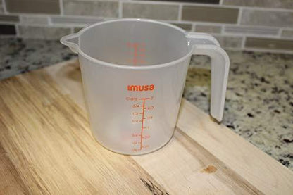 IMUSA USA 2 Cup Plastic Measuring Cup, Transparent - CookCave