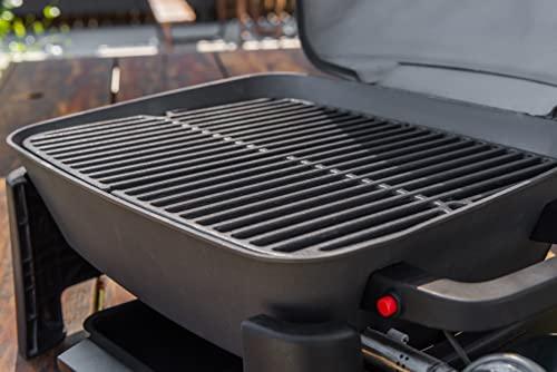 Nexgrill 1-Burner Portable Propane Gas Grill, 10,000BTUs, Perfect for Camping, Outdoor Cooking, Outdoor Kitchen, Patio, Garden, Premium Build and Style, Dark Grey & Black - CookCave