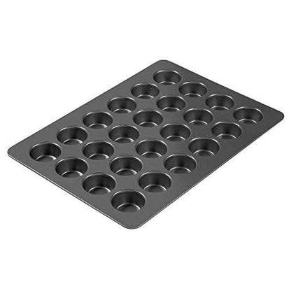 Wilton Perfect Results Premium Non-Stick Mega Standard-Size Muffin and Cupcake Baking Pan, Standard/ STD 24-Cup - CookCave