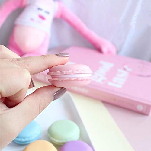 Rocutus 16 Pieces Macaron Case,Candy Color Mini Macaron Box, Macaron Jewelry Box, Macaron Cute Pill Box, Macaron Jewelry Storage Box, Cute Pill Organizer Case - CookCave