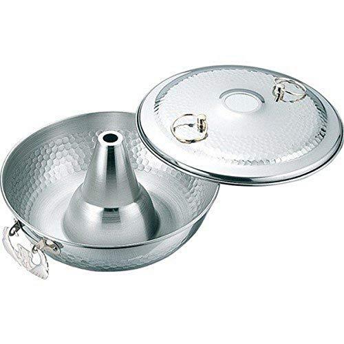 JapanBargain 4590, Shabu Shabu Hot Pot Pan Japanese Traditional Stainless Steel Hotpot Cooking Pot with Chimney, 10-1/4 inches, Made in Japan - CookCave