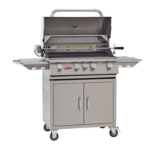Bull Outdoor Products BBQ 44000 Angus 75,000 BTU Grill with Cart, Liquid Propane - CookCave