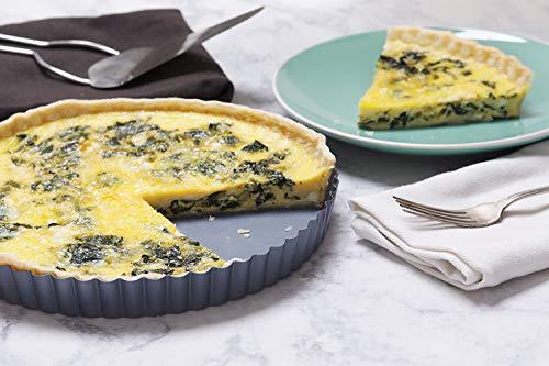 Fox Run 9.5-Inch Removable Tart, Loose Bottom Quiche Pan - CookCave