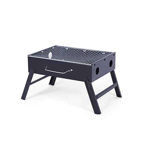 QWONRPIPG Portable Folding Charcoal BBQ Grill for Outdoor and Home Use - CookCave