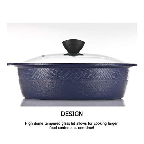 IH Shabu Shabu 28 cm Double Coated Ceramic Stock Pot - CookCave