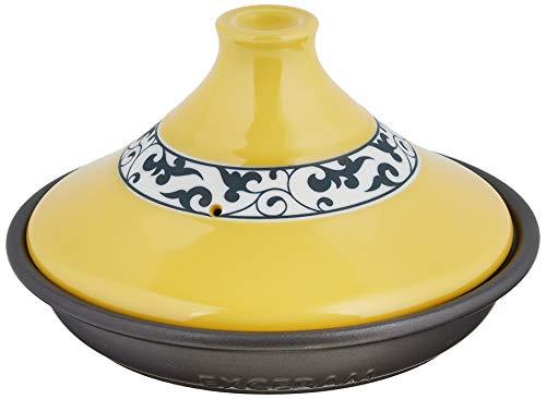 東洋セラミックス Yellow Arabesque ID-09-02 Tagine Pot, yelow - CookCave