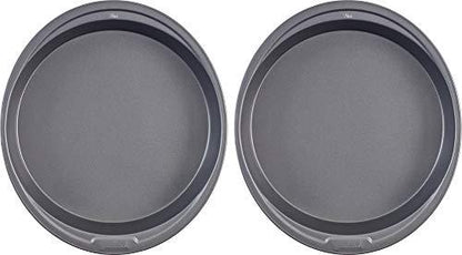 Good Cook 9 in Round Cake Pan, 2pk, Gray - CookCave