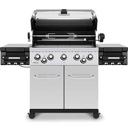 Broil King 958344 Regal S 590 Pro Gas Grill, 5-Burner, Stainless Steel - CookCave