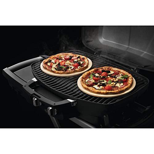 Napoleon Personal Sized Pizza Baking Stone Set - BBQ Grill Accessories, Two 10-inch Personal Pizza Baking Stones, Stone Oven Pizza, Pizzaria Results, Easy To Use, Use In BBQ Grill or Oven - CookCave