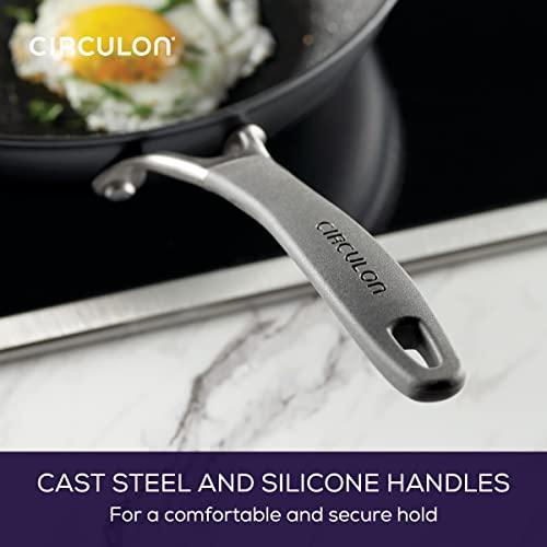 Circulon A1 Series with ScratchDefense Technology Nonstick Induction Frying Pan/Skillet, 12 Inch, Graphite - CookCave