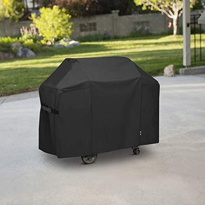Unicook 58 Inch Heavy Duty Waterproof Grill Cover for Weber Genesis 300 Series Gas Grills, Fade Resistant BBQ Cover - CookCave