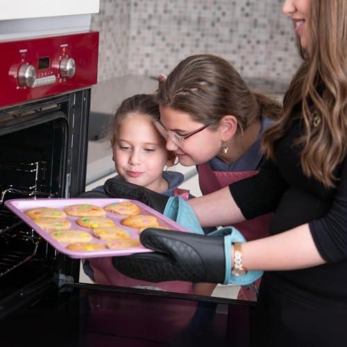 3 Baking Sheet with Wire Rack Set - Cookie Sheets for Baking Nonstick Coated with Cooling Rack - Set of 3 Baking Sheets for oven - CookCave