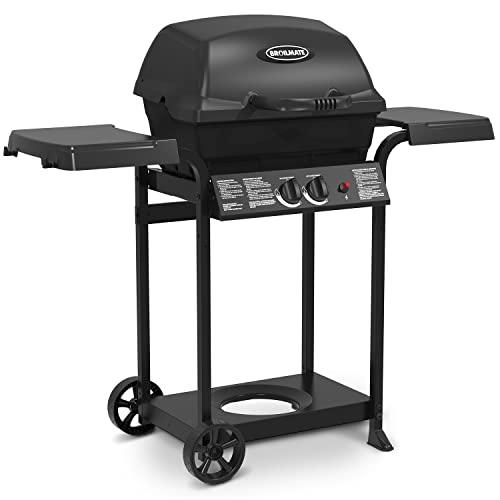 Broil-Mate, 24025BMT, Cast 2-Burner, Liquid Propane Gas Grill, Black - CookCave