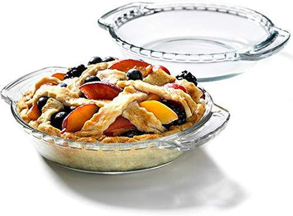 Anchor Hocking Mini Pie Plate Oven Basics, Glass, 6-Inch, Clear - CookCave
