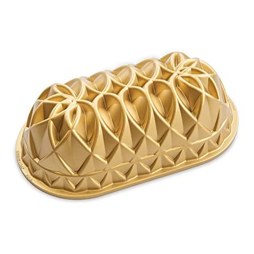 Nordic Ware Jubilee Loaf Pan, 6 Cup, Gold - CookCave