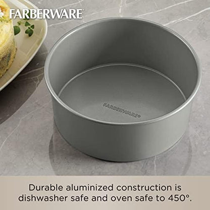 Farberware Specialty Bakeware Nonstick Baking Set for Pressure Cooker or in The Oven, 4 Piece, Gray - CookCave