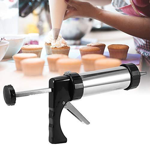 Fdit Foodgrade Baking Accessory Cookies Press Kit, Black Pastry Decorating Nozzle, Biscuits Maker Durable Cake Decorating for Bakeries and Dessert Shops Home - CookCave