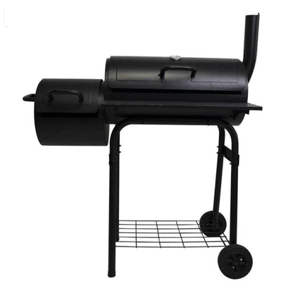 Charcoal grills gas grill weber grill Charcoal Grill Barbecue Oven with Side Fire Box and Offset Smoker, BBQ Outdoor Picnic, Camping, Patio Backyard Cooking - CookCave