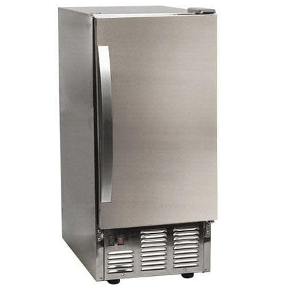 EdgeStar OIM450SS Outdoor Undercounter Clear Ice Maker - Stainless Steel - CookCave