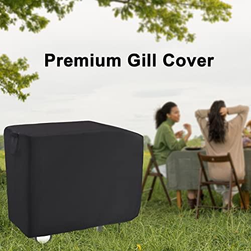 Guisong Flat Top Grill Cover for Royal Gourmet 2 Burner Griddle, 38 Inches Waterproof Cover for Outdoor Griddle/Propane Griddle/Gas Griddle/Flat Grill-38 x 24 x 33.8 Inch - CookCave