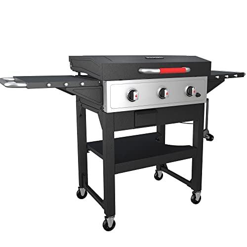 Char-Broil Convective 3-Burner Cart Propane Gas Stainless Steel Griddle - 463259023 - CookCave