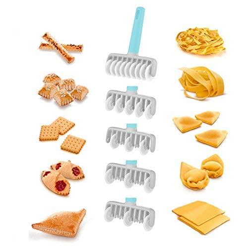 HSOMiD Wheel Roller Pastry Mould Household Baking Pastry Tools Wheels Time-Saver Dough Craft Pie Pastry Dough Lattice Cutter - CookCave
