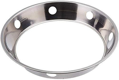 Stainless Steel Wok Ring Wok Rack 7¾-Inch and 9¾-Inch Reversible Size - CookCave